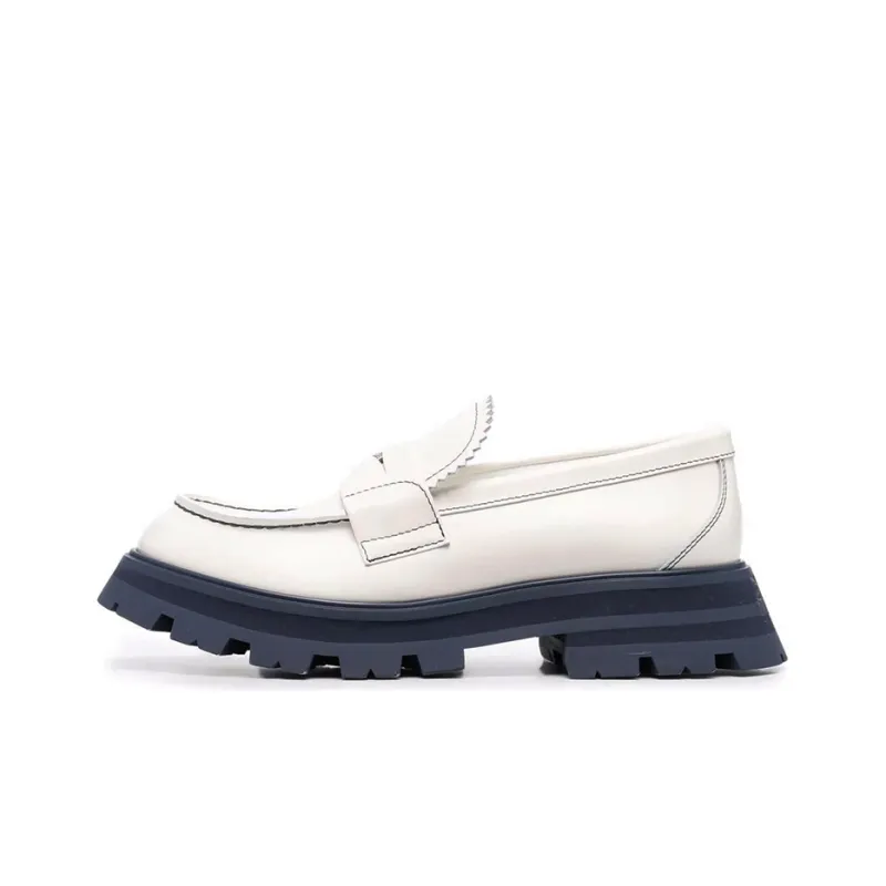Alexander McQueen Loafers Women's White-0