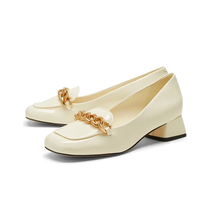 CHARLES&KEITH Chunky Heel Mary Jane Shoes Women's-4