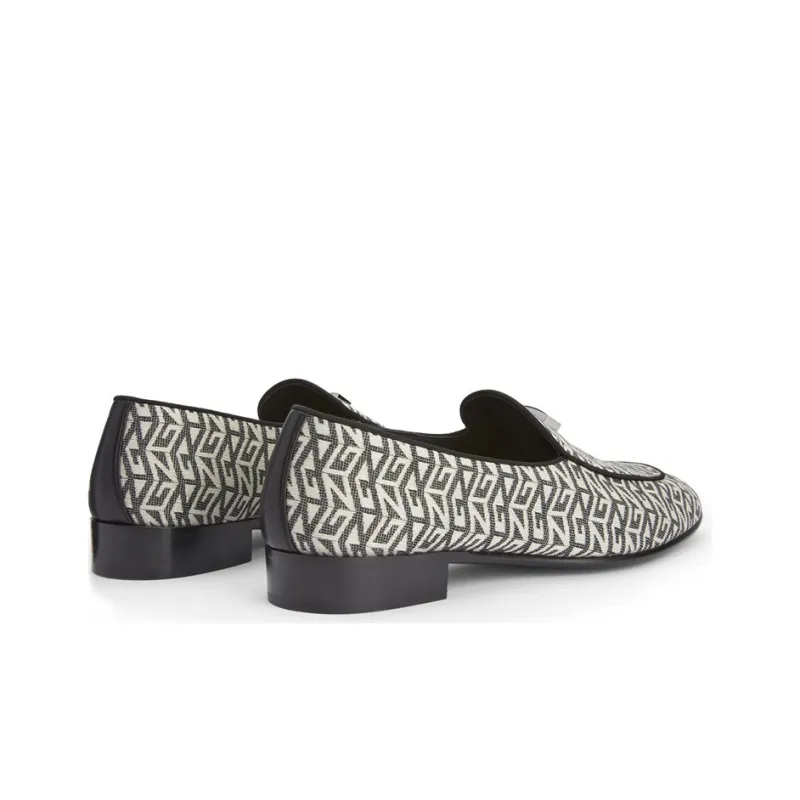 Giuseppe Zanotti Gz Rudolph Monogram-print Loafers-3