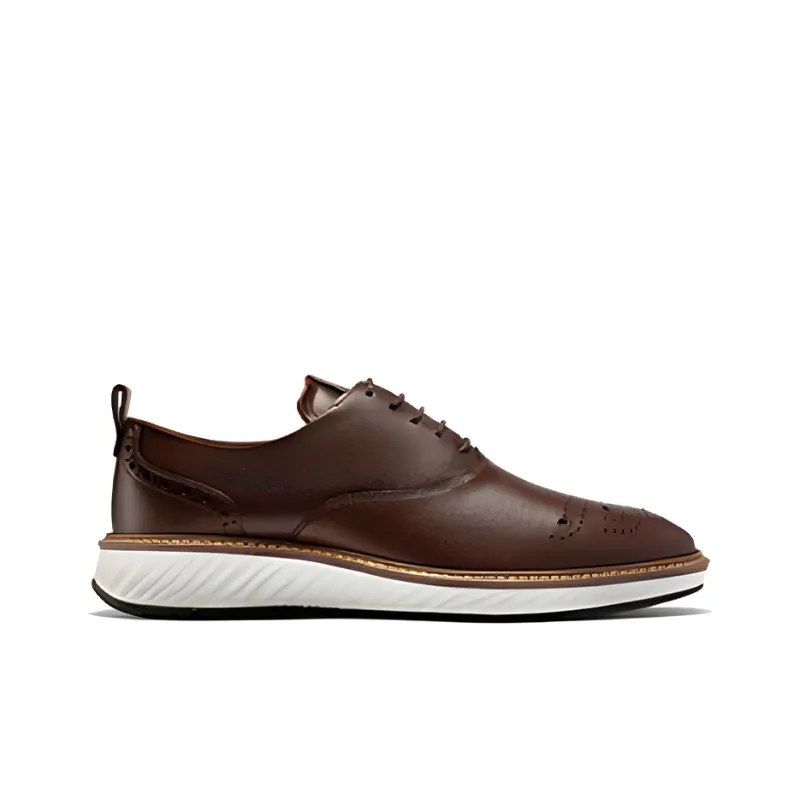 Ecco Men's Casual Shoes Men Low Top Brown-1