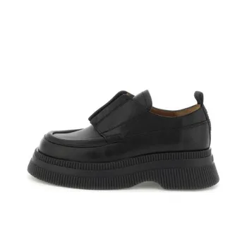 GANNI Front-zip Platform Loafers
