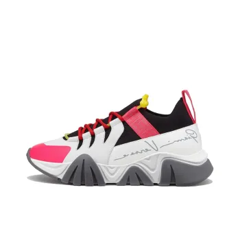VERSACE Squalo Knit White Black Pink Women's