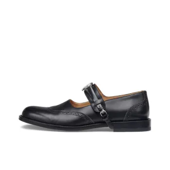 FENDI Mary Jane Shoes Men's Black