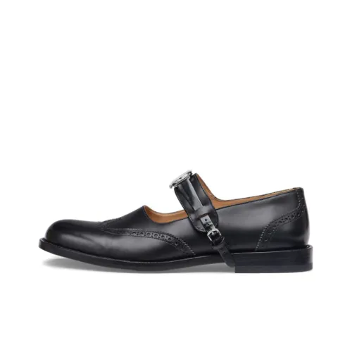 FENDI Mary Jane Shoes Men's Black