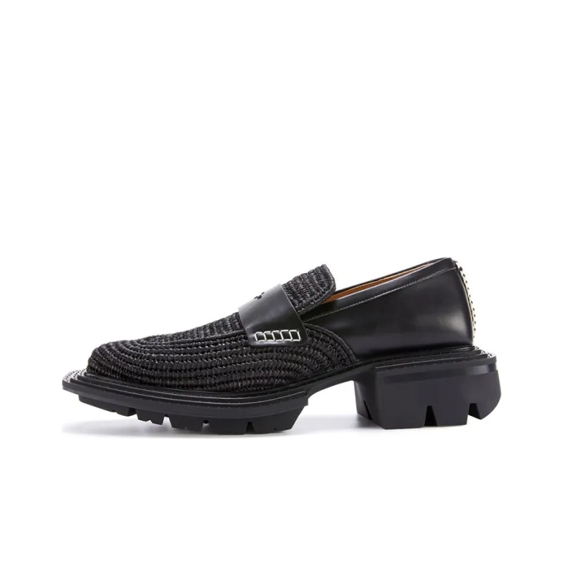 Untitlab #11 Reel Derbies Platform Shoes Unisex Black-0