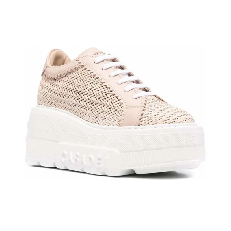 Casadei Interwoven-Detailed Chunky Lace-Up Sneakers Women's-2