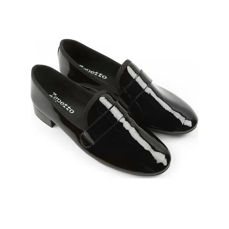 Repetto Maestro Block Heel Mary Jane Shoes Women's Black-2