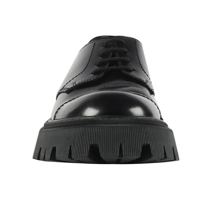 Balenciaga Tractor Black Leather Men's-3