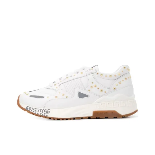 VERSACE Achilles Athletic Shoes Women's White