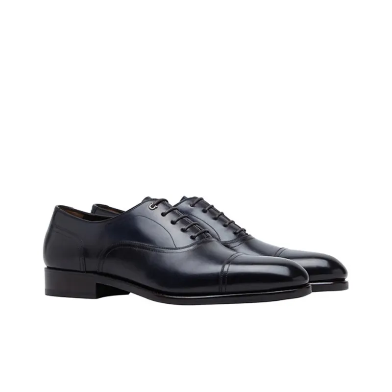 FERRAGAMO Men's Casual Shoes Men's Blue Black-1