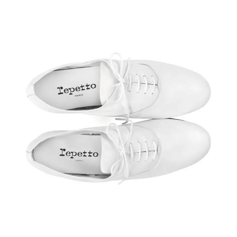 Repetto Mary Jane Shoes Women's White-2