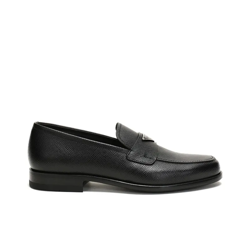 PRADA Loafers Men Low Top Black-1