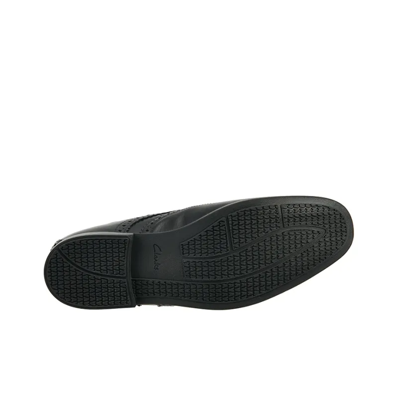 clarks Howard Wing Leather Brogues-5