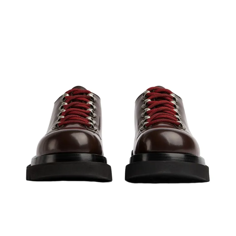 Bottega Veneta Lug Chelsea Men's Casual Shoes Men's Brown-2