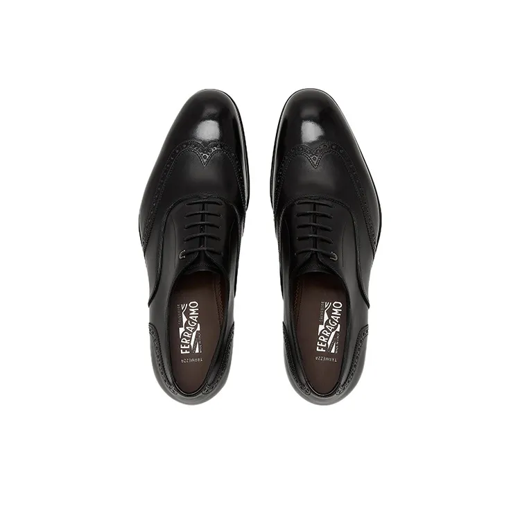 FERRAGAMO Casual Shoes Men's Black-3