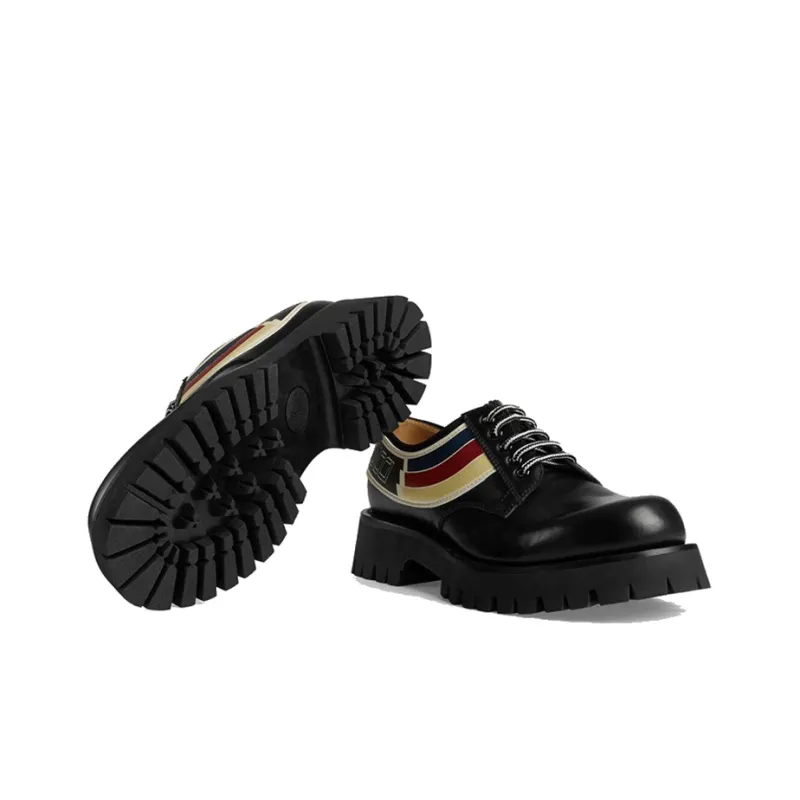 GUCCI Sylvie Casual Shoes Men's Black-4