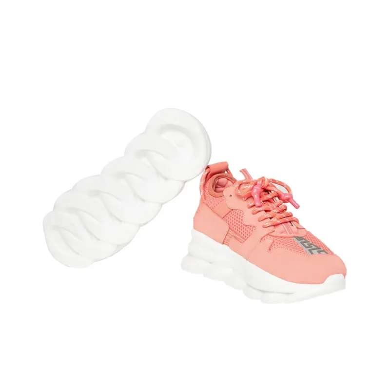 VERSACE Women's Chain Reaction 2 'Perfume Bomb Peach'-5