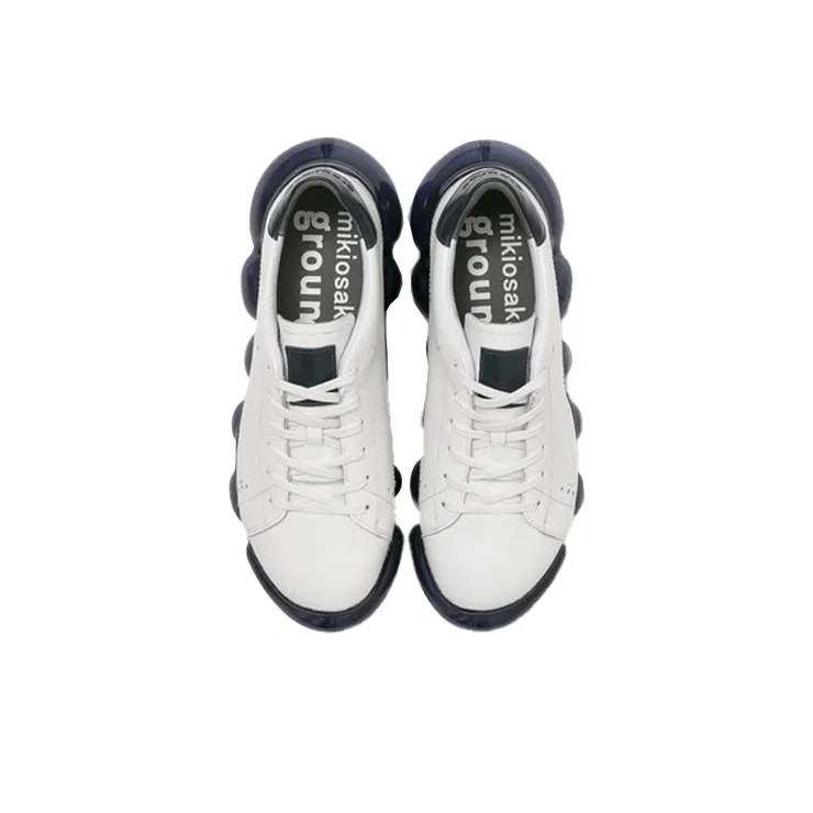 Grounds Jewelry Cow Athletic Shoes Unisex White Blue-2