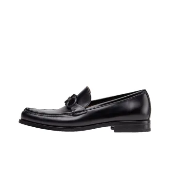 FERRAGAMO Rolo 10 Leather Loafers