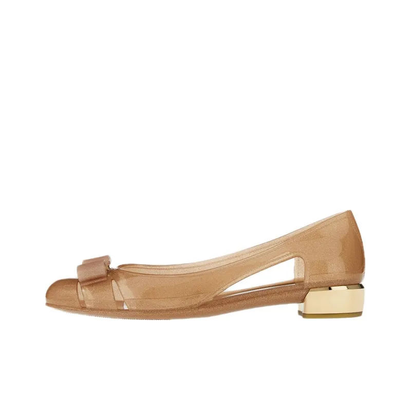 FERRAGAMO Vara Bow-detail Ballerina Shoes-0