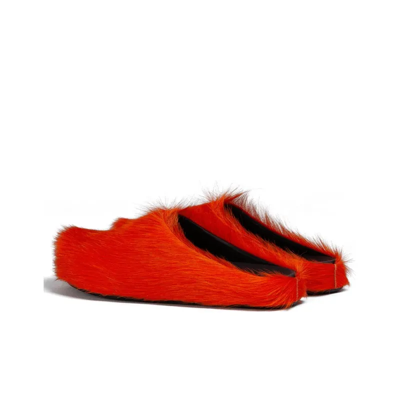 MARNI Fussbett Slip-On Flat Mules-2