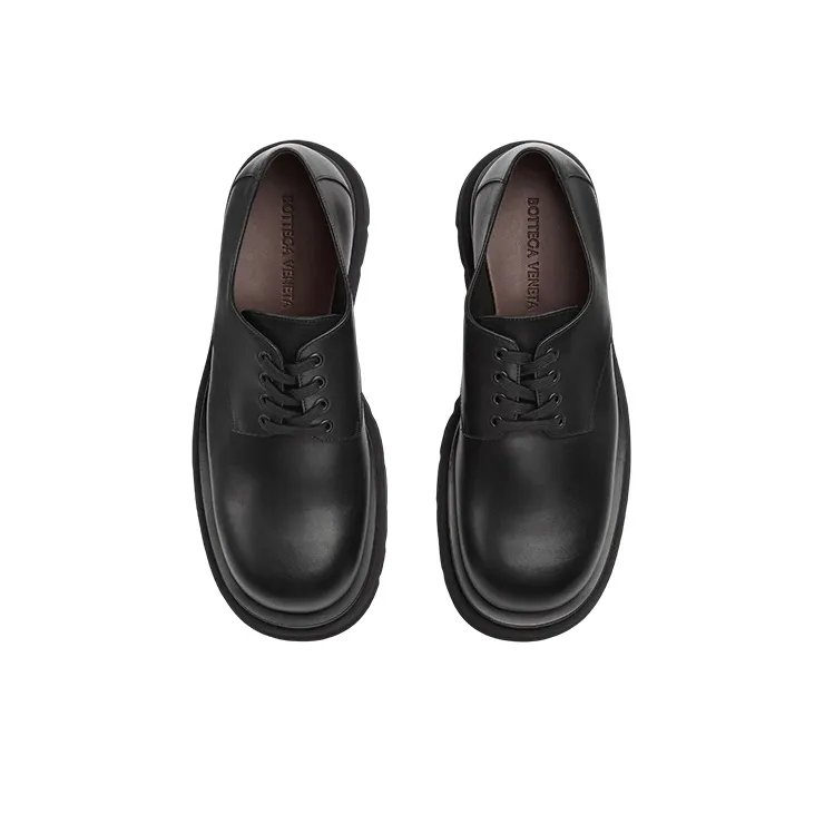 Bottega Veneta Lug Loafers Men's Black-1
