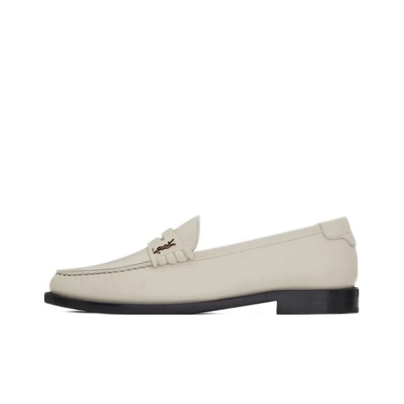 SAINT LAURENT Le Loafer Penny Slippers-0