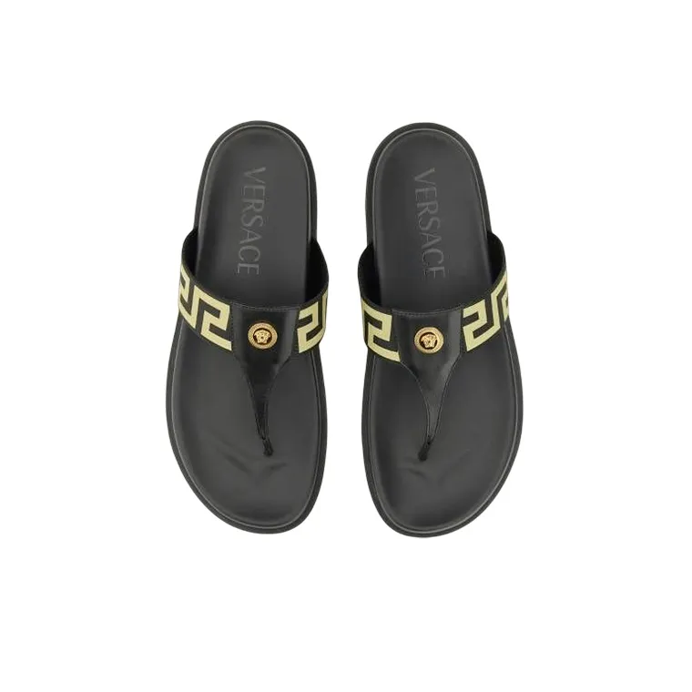 VERSACE Medusa Greca-pattern Flip Flops-2