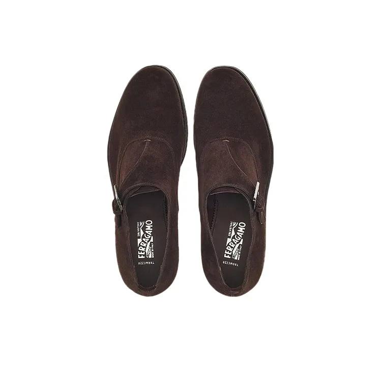FERRAGAMO Men's Casual Shoes Men's Brown-2