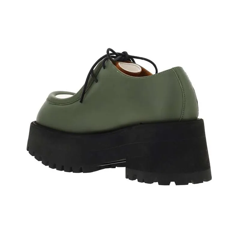MARNI Platform Shoes Women's Green-4