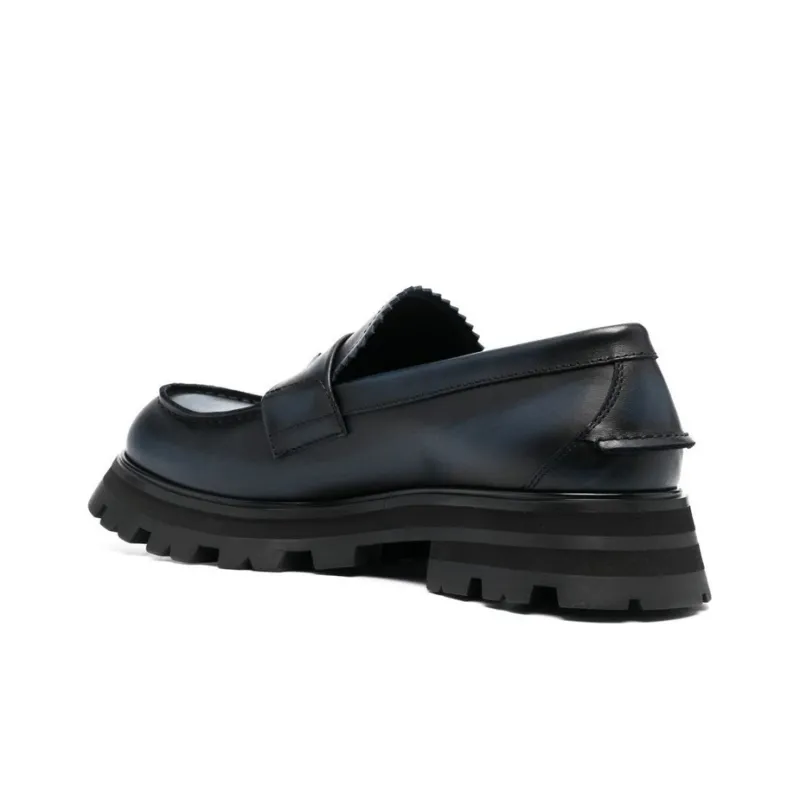 Alexander McQueen Men's Casual Shoes Men's Dark Blue-3