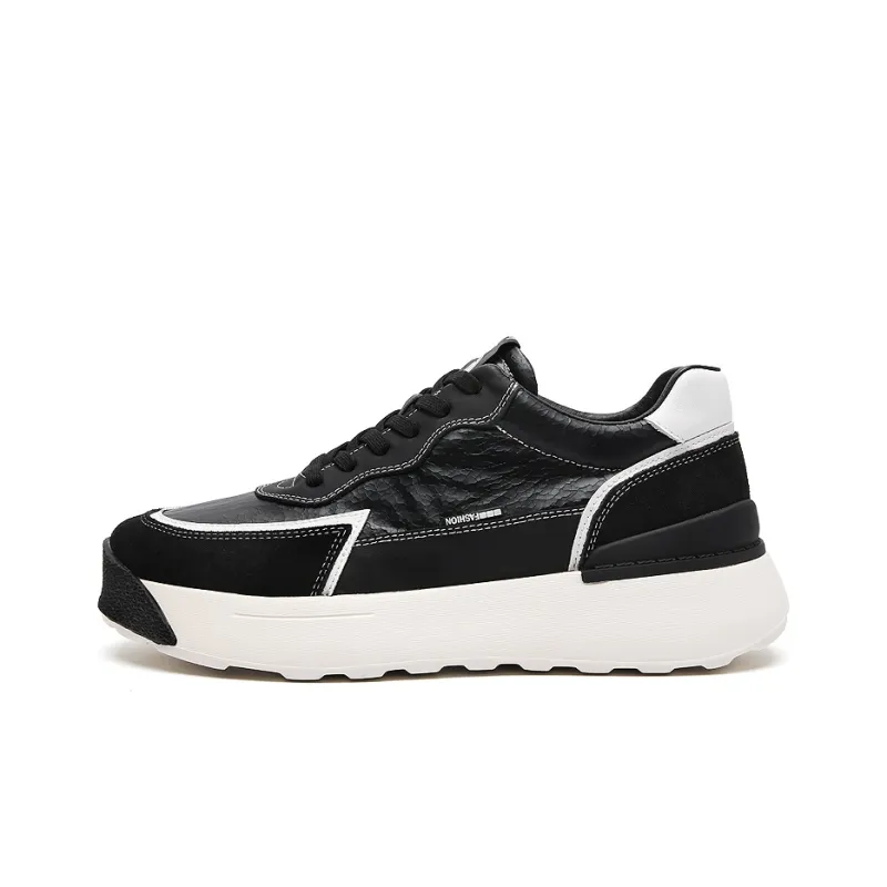 Anthony Miles Platform Shoes Men's Black-0