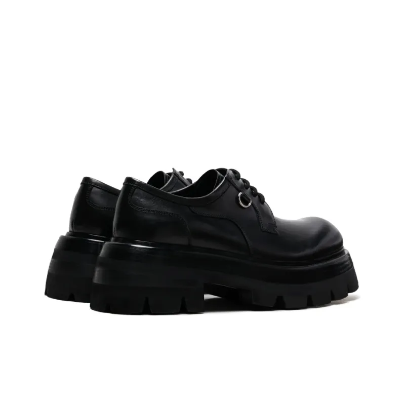 Viplander Platform Shoes Men's Black-2