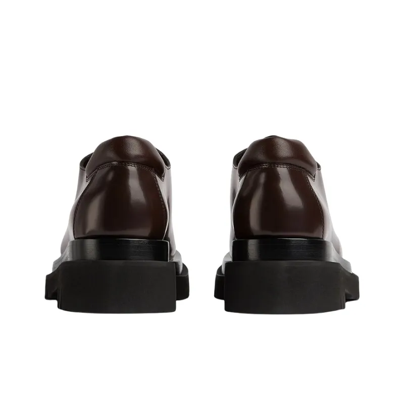 Bottega Veneta Lug Chelsea Men's Casual Shoes Men's Brown-3