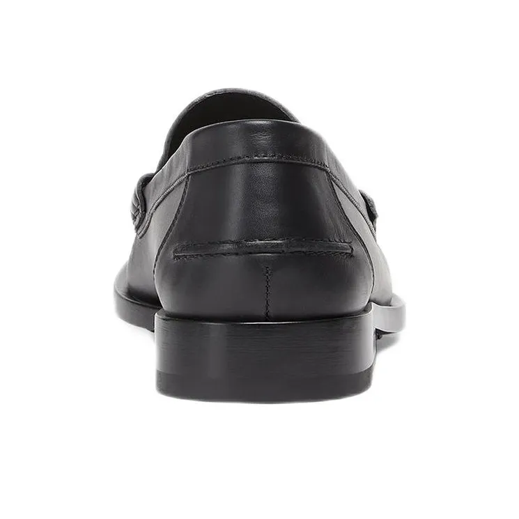 FENDI Logo Plaque Slip-On Loafers-4