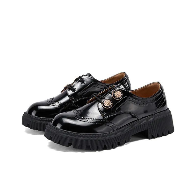 DAPHNE Platform Shoes Women's Black-3