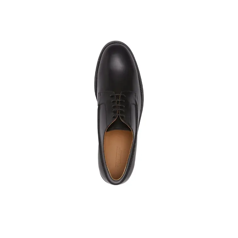 Burberry Derby Shoes Men's Black-3