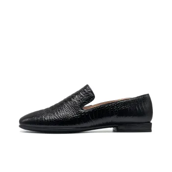 Ecco Annie Series Flat Loafers Women's Black