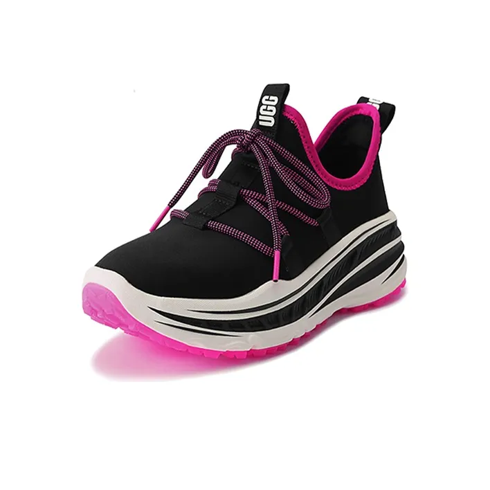 UGG Lace Runner Black Pink Women's-2