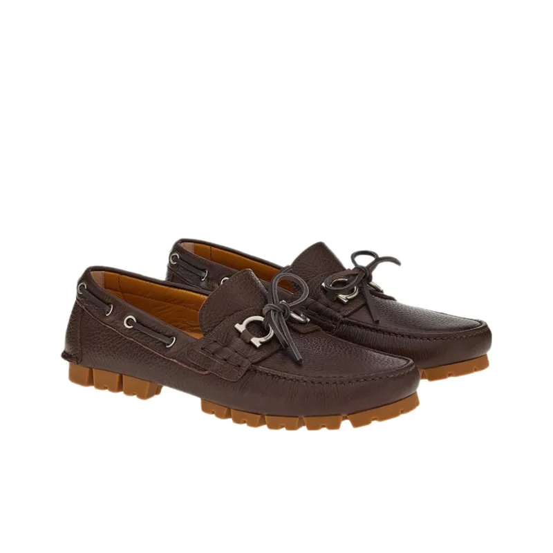 FERRAGAMO Loafers Men's Dark Brown-2