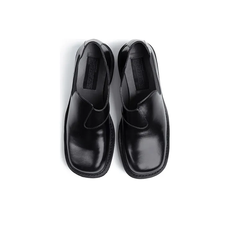 CONP Men's Casual Shoes Unisex Low Top Black-3
