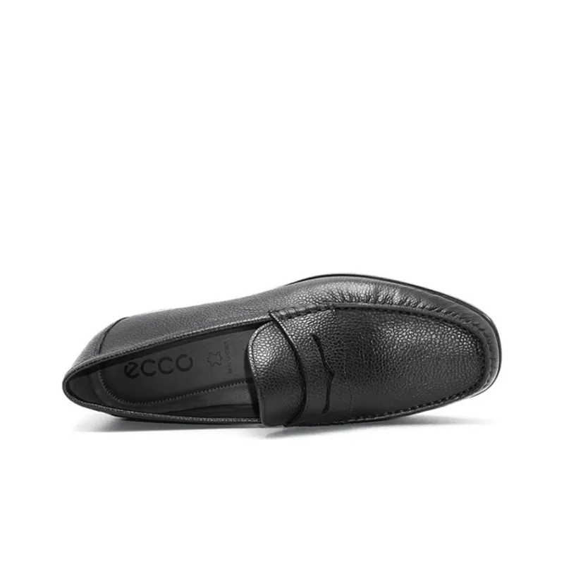Ecco Mork Loafers Men Low Top Black-2