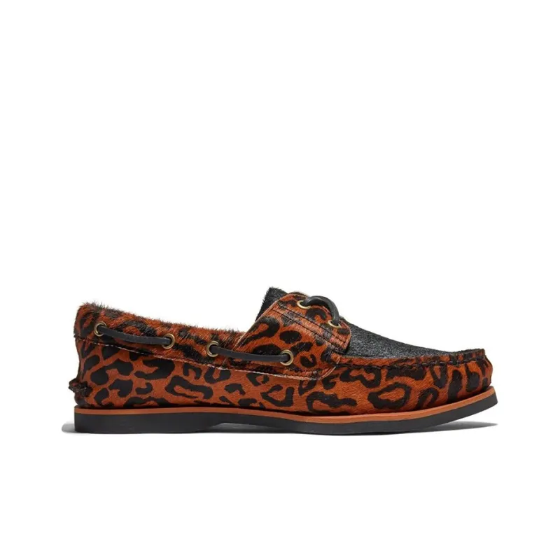 Timberland Classic Boat 2 Eye Wacko Maria Brown Leopard-1