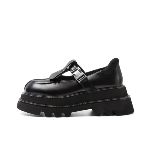 IT'S TOASTED Loafers Women's Low-Top Black