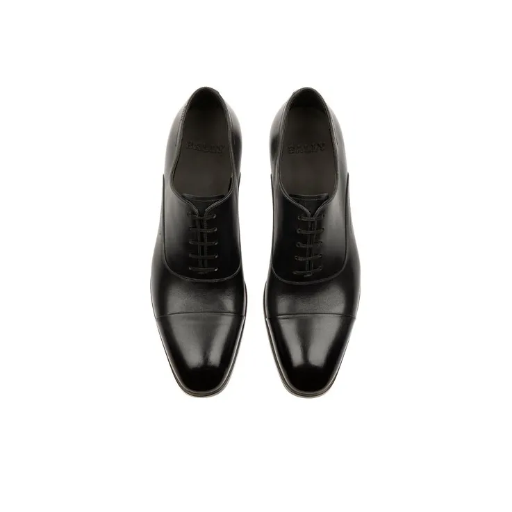 BALLY Dress Shoes Men Low Top Black-3