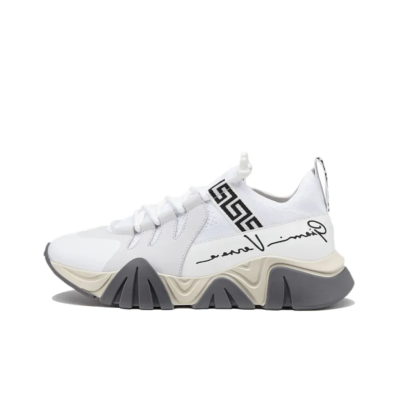 VERSACE Squalo Knit White Grey-0