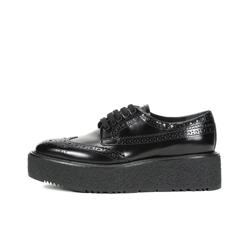 PRADA Platform Shoes Women's Black-0