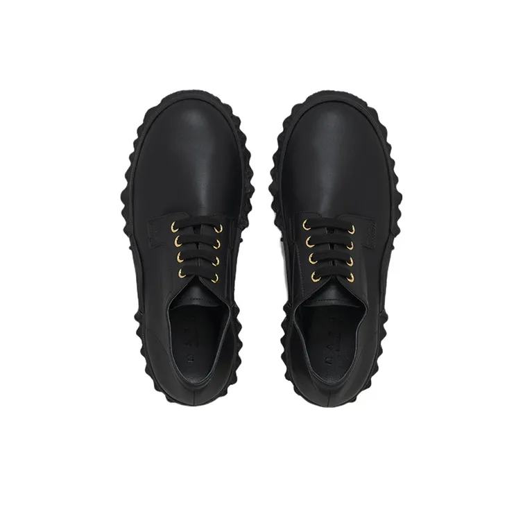 MARNI Low-Top Platform Shoes Women's Black-4