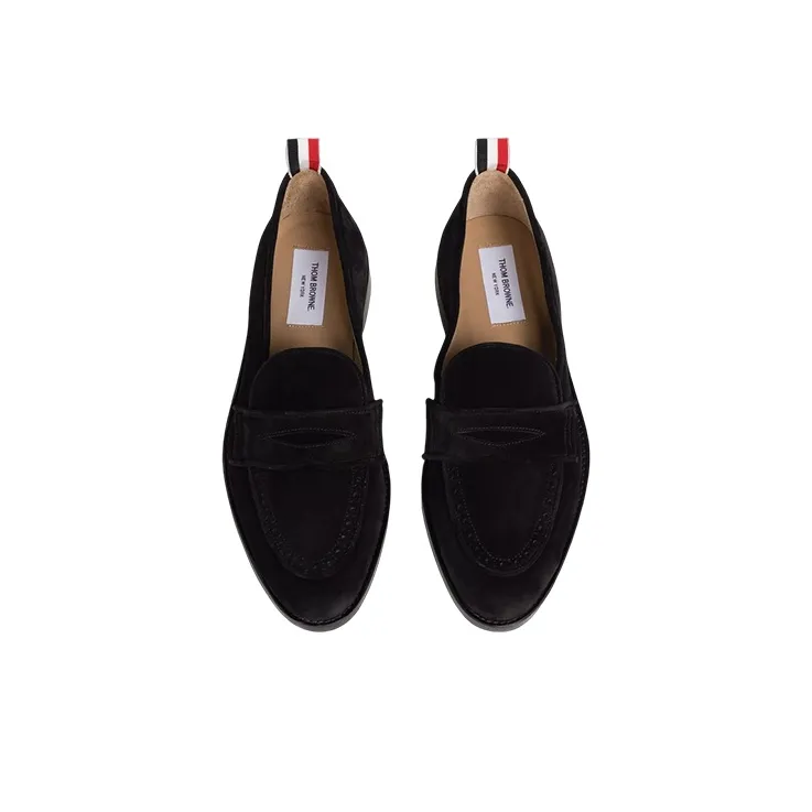 THOM BROWNE Varsity Penny-strap Loafers-3
