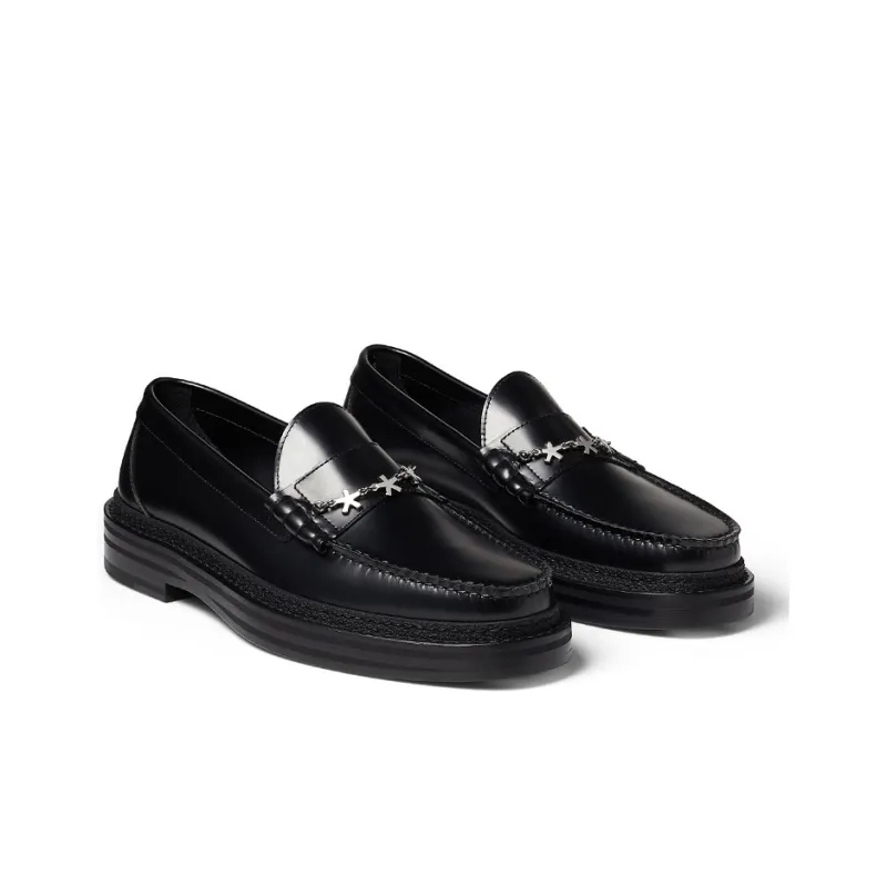 Eric Haze x Jimmy Choo Ezra Loafers Men's Black-2
